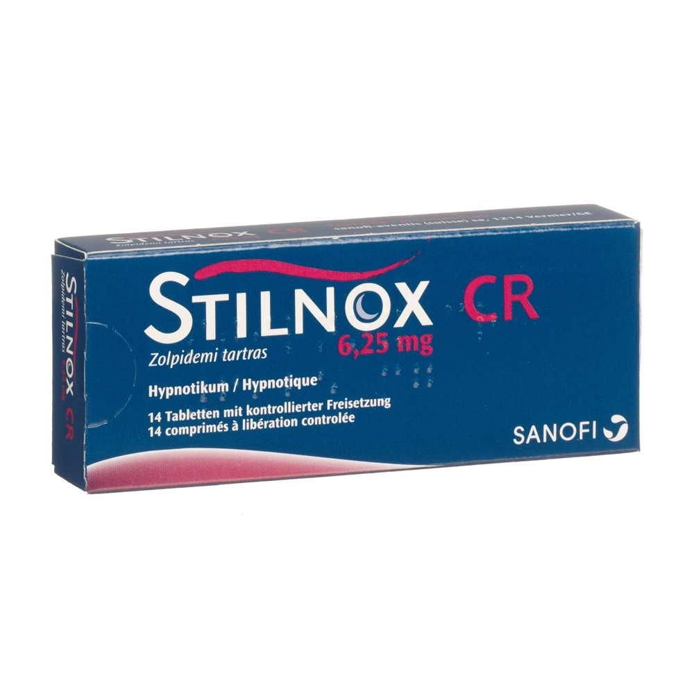 STILNOX CR cpr ret 6.25 mg 14 pce