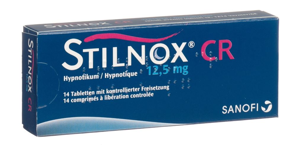 Stilnox CR 12.5 mg, comprimés à libération contrôlée
