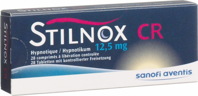 Stilnox CR 12.5 mg, comprimés à libération contrôlée