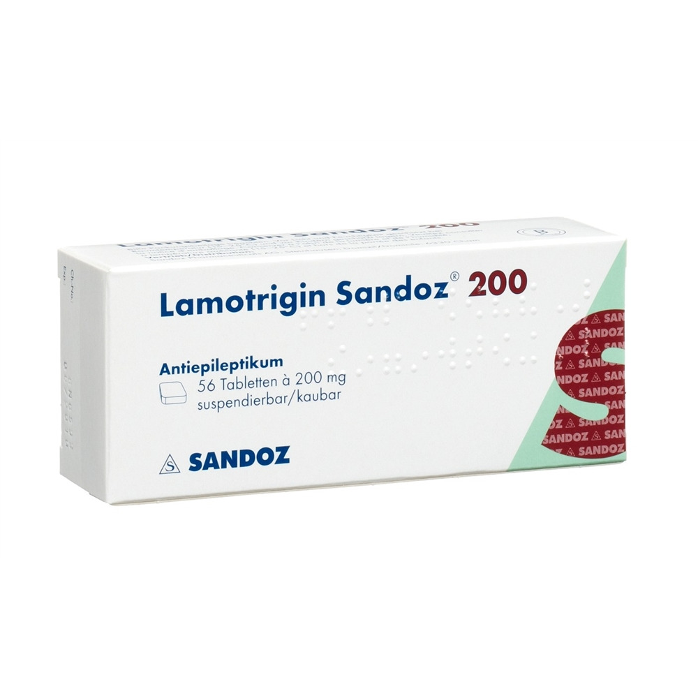 LAMOTRIGINE Sandoz cpr disp 200 mg 56 pce