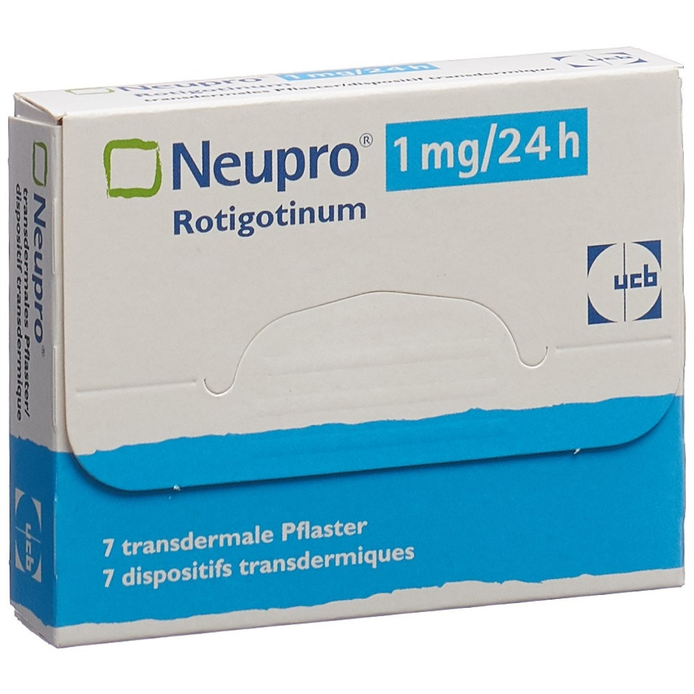 NEUPRO patch mat 1 mg/24h sach 7 pce