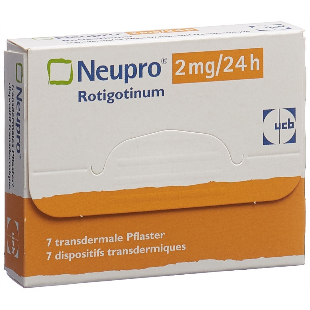 NEUPRO patch mat 2 mg/24h sach 7 pce