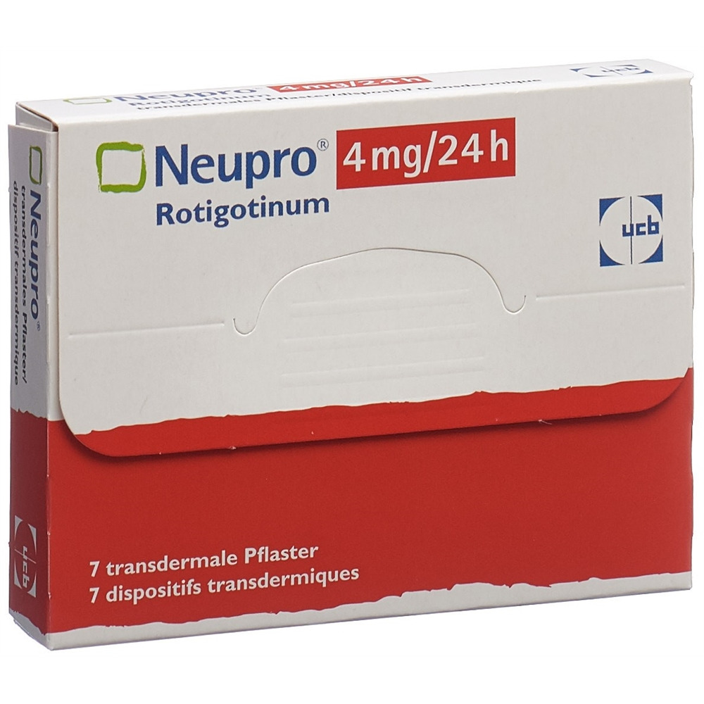 NEUPRO patch mat 4 mg/24h sach 7 pce