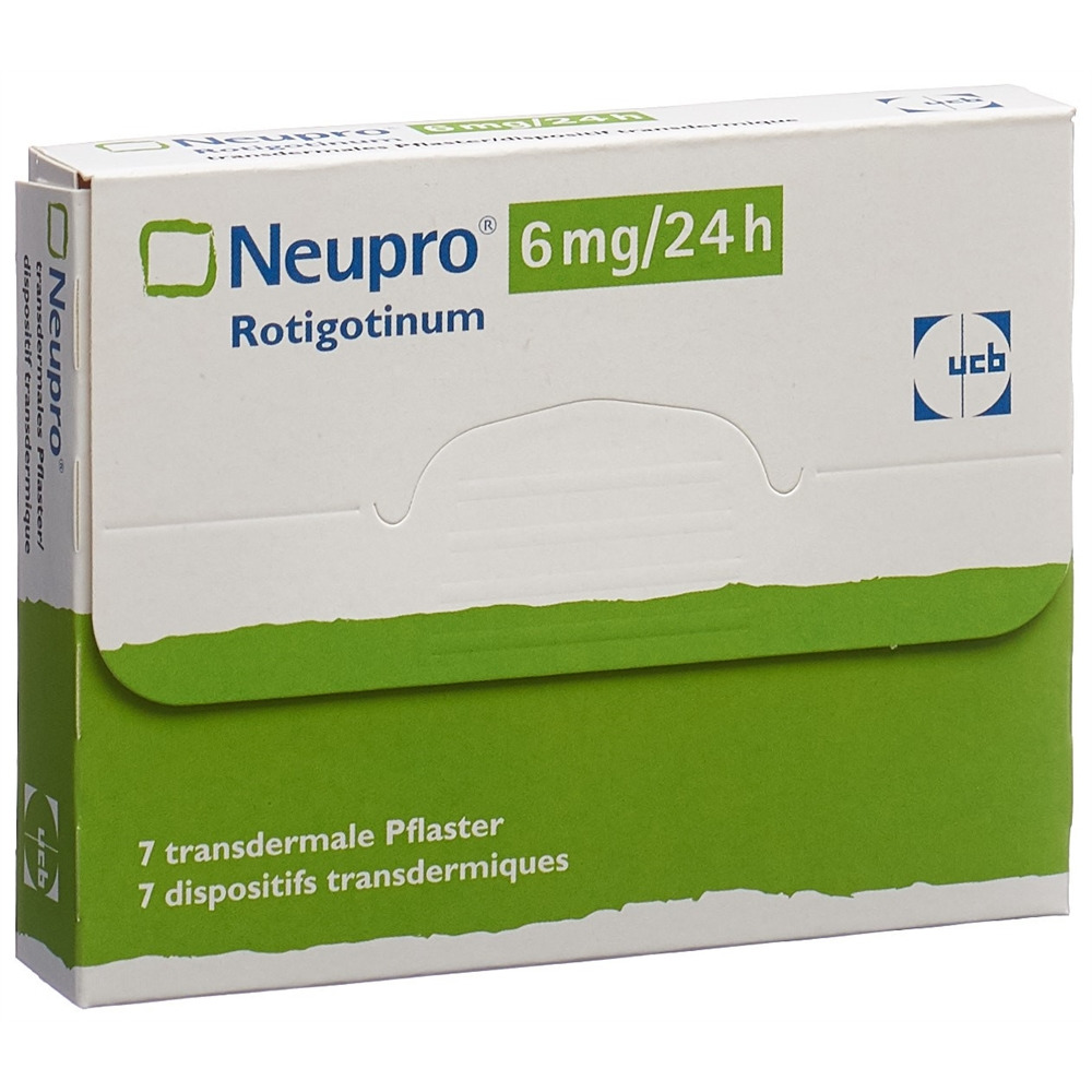 NEUPRO patch mat 6 mg/24h sach 7 pce