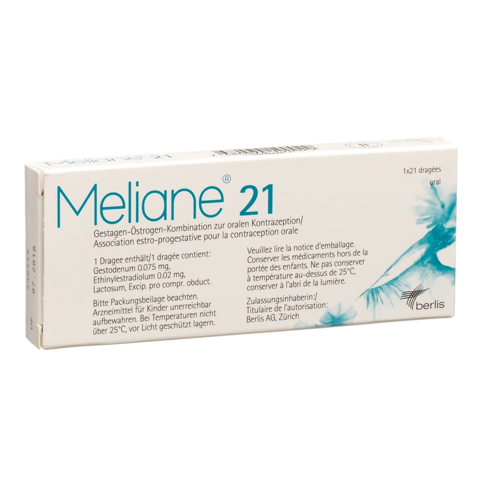 MELIANE 21 drag 21 pce