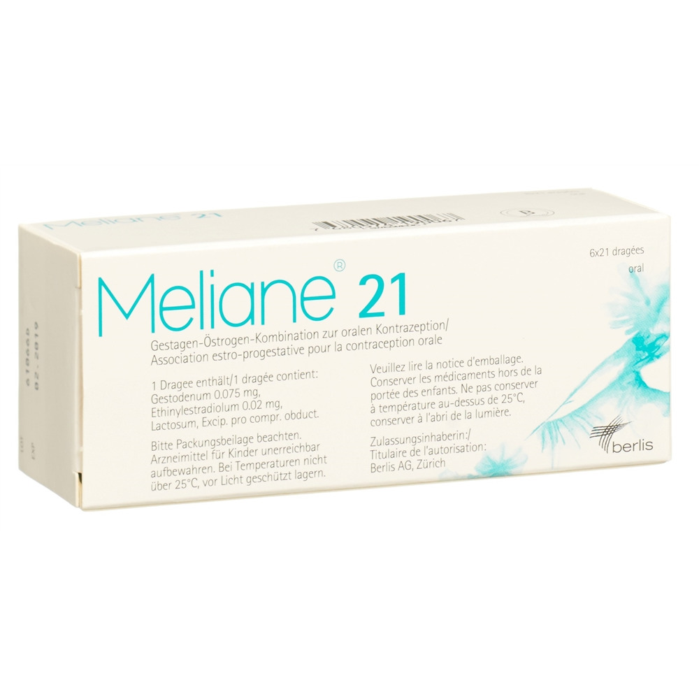 MELIANE 21 drag 6 x 21 pce