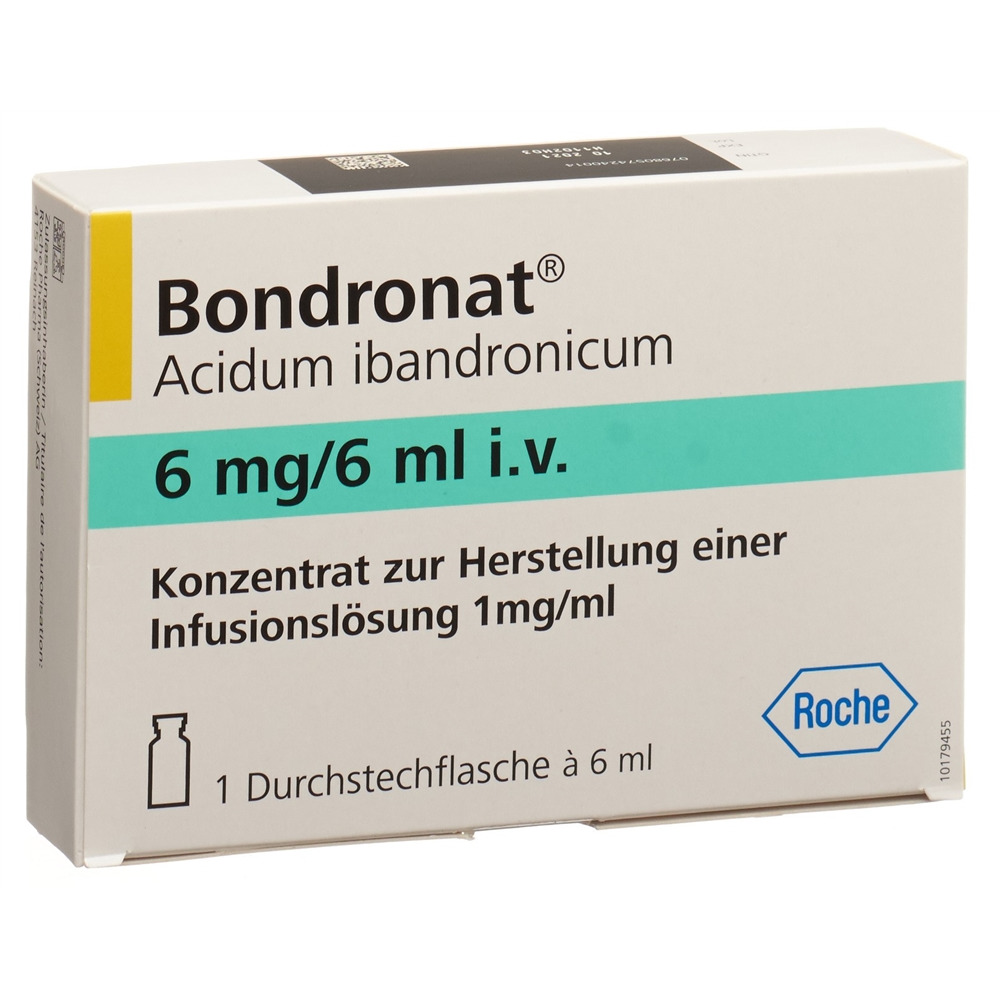 Bondronat 6 mg/6 ml, Konzentrat zur Herstellung einer Infusionslösung