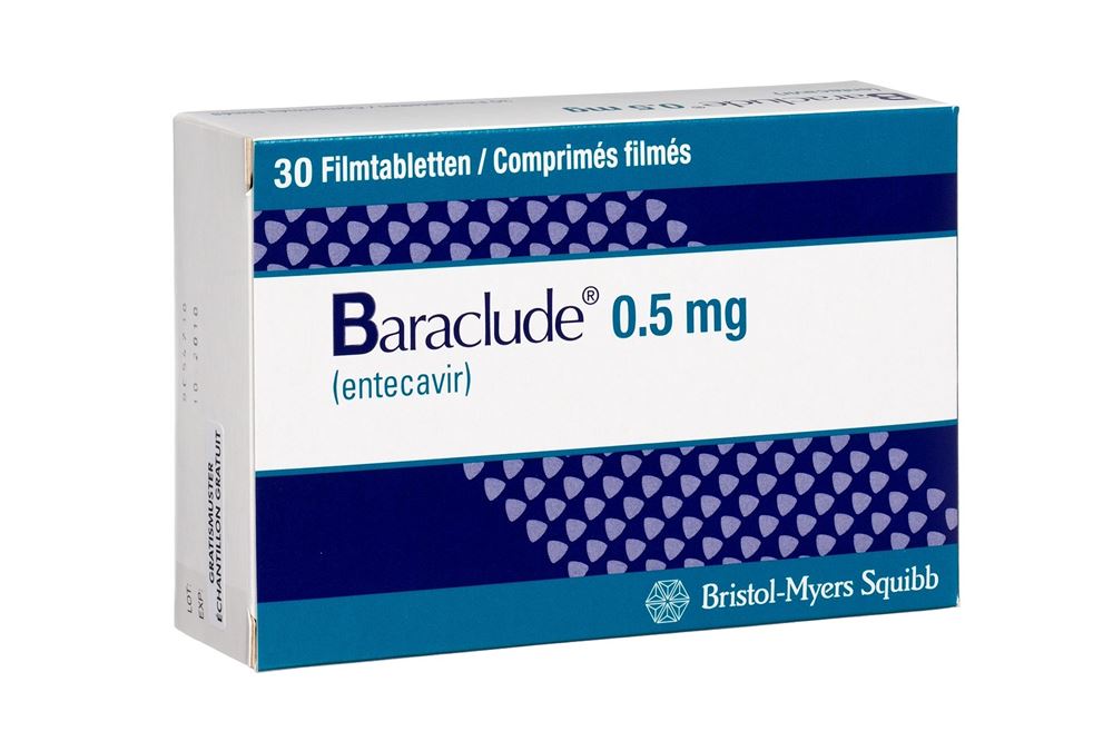 Baraclude 0.5 mg, Filmtabletten