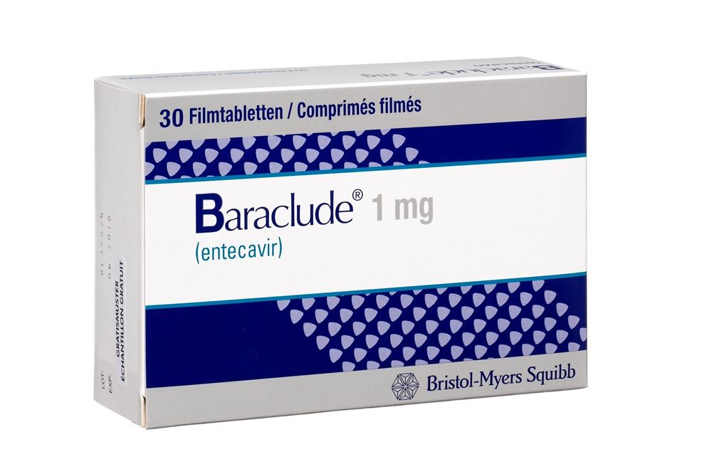 Baraclude 1 mg, Filmtabletten