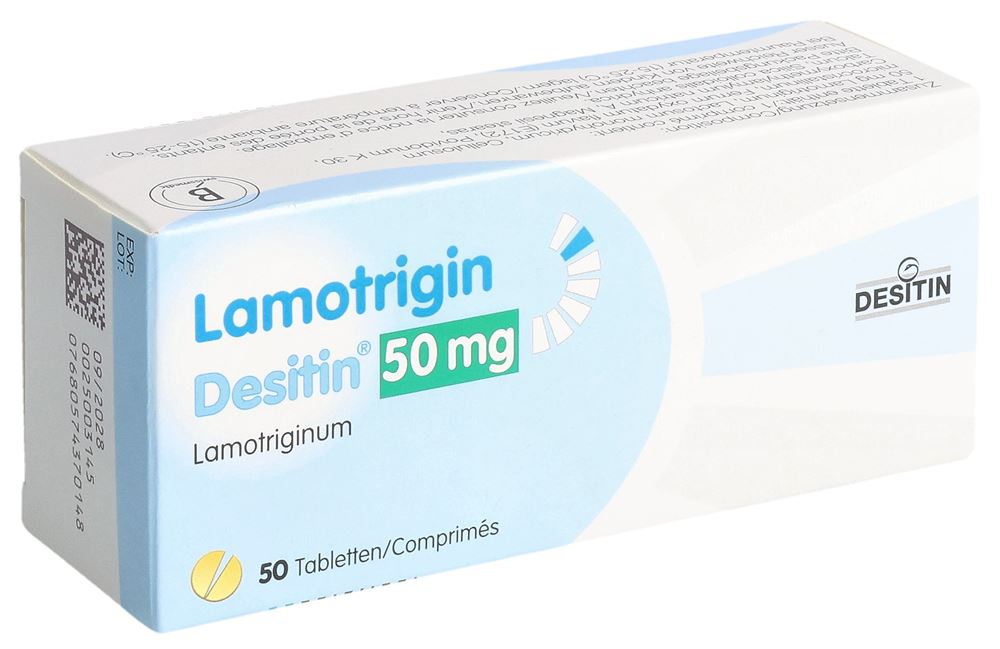 LAMOTRIGIN Desitin cpr 50 mg 50 pce
