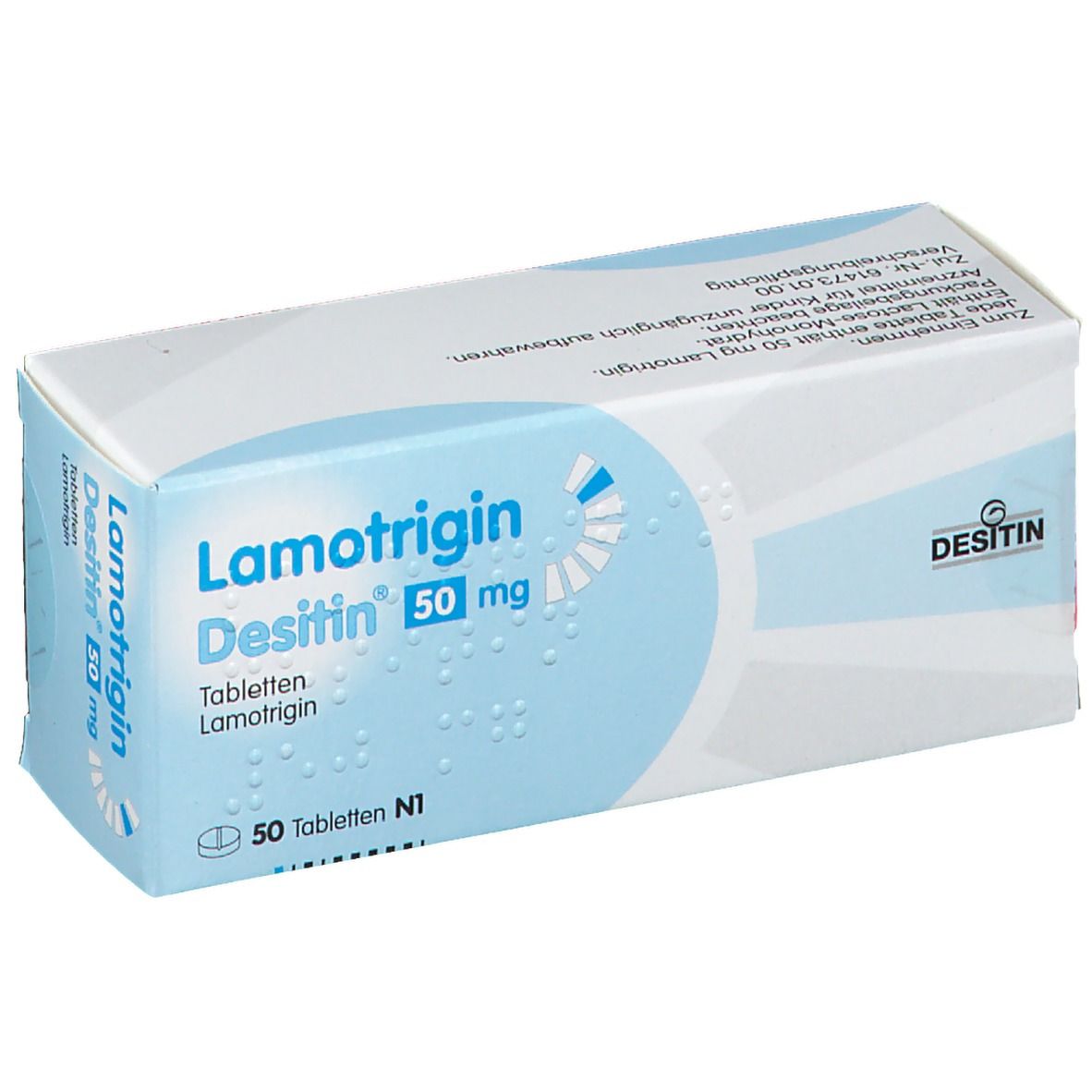 LAMOTRIGIN Desitin cpr 50 mg 50 pce