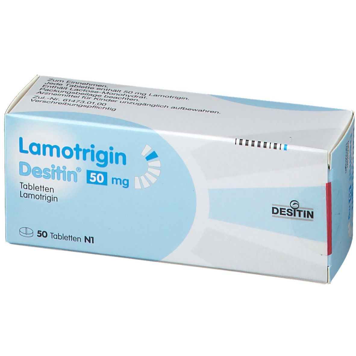 LAMOTRIGIN Desitin cpr 50 mg 50 pce