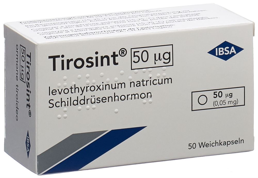 TIROSINT caps moll 50 mcg 50 pce
