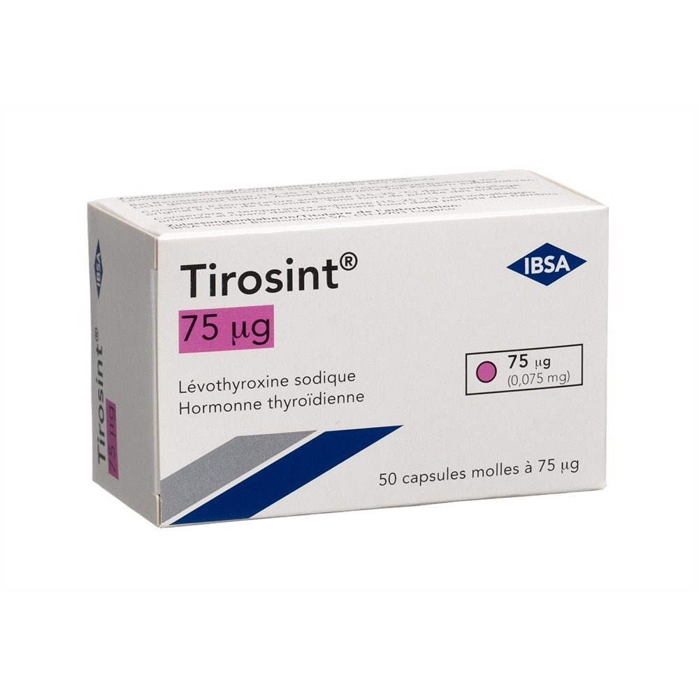 Tirosint 75 ug, capsula molle