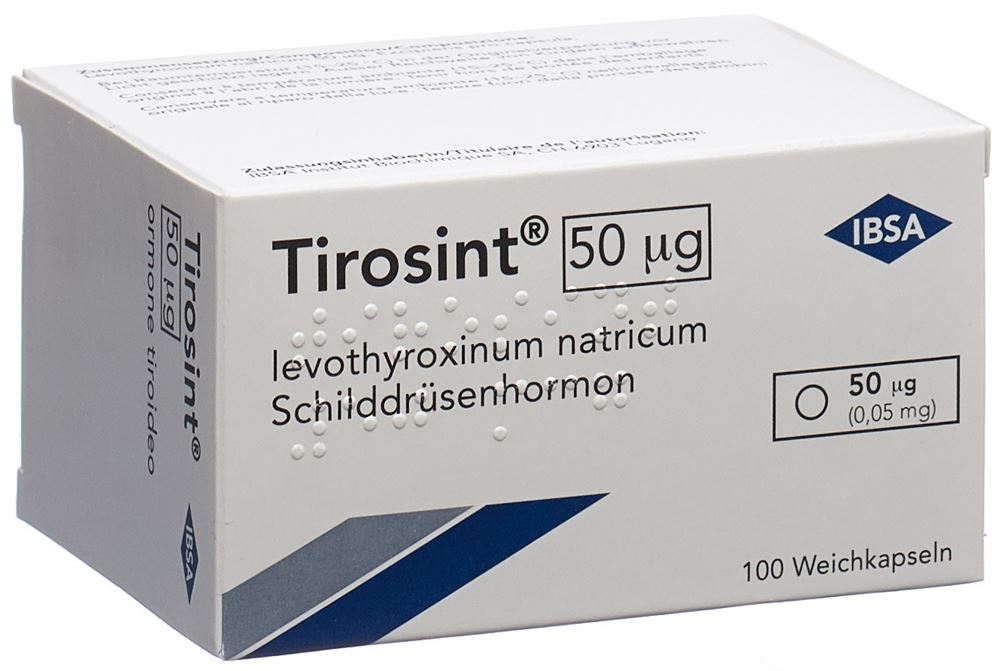 Tirosint 50 μg, capsula molle