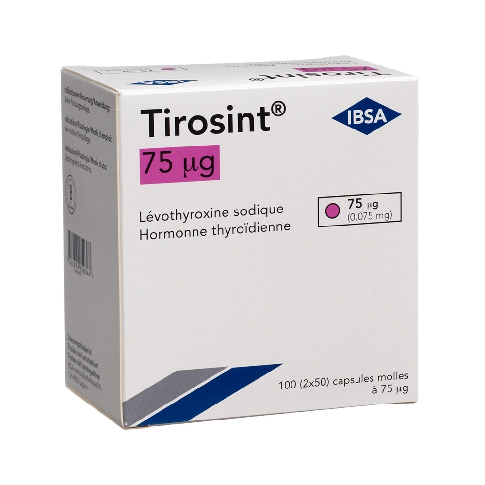 TIROSINT caps moll 75 mcg 100 pce