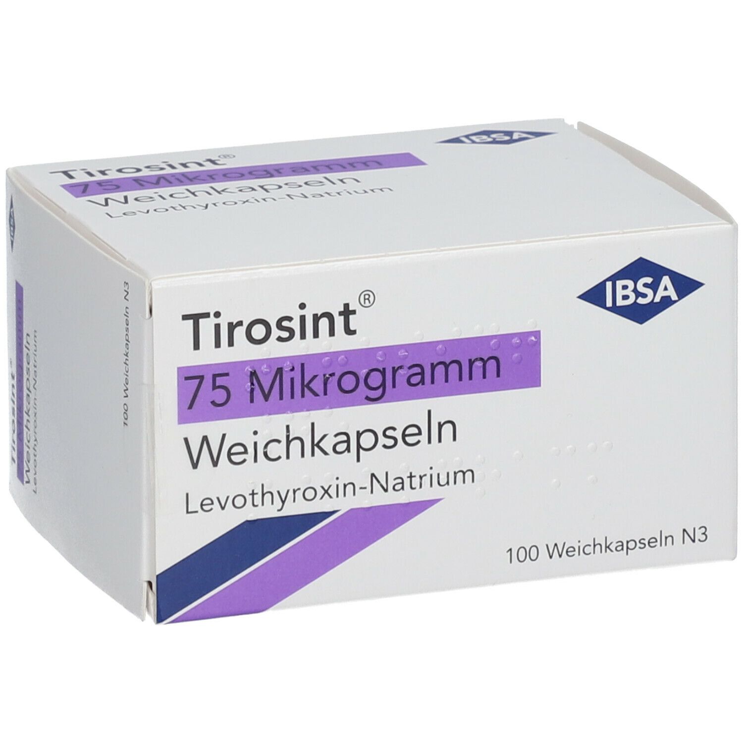 Tirosint 75 ug, capsula molle