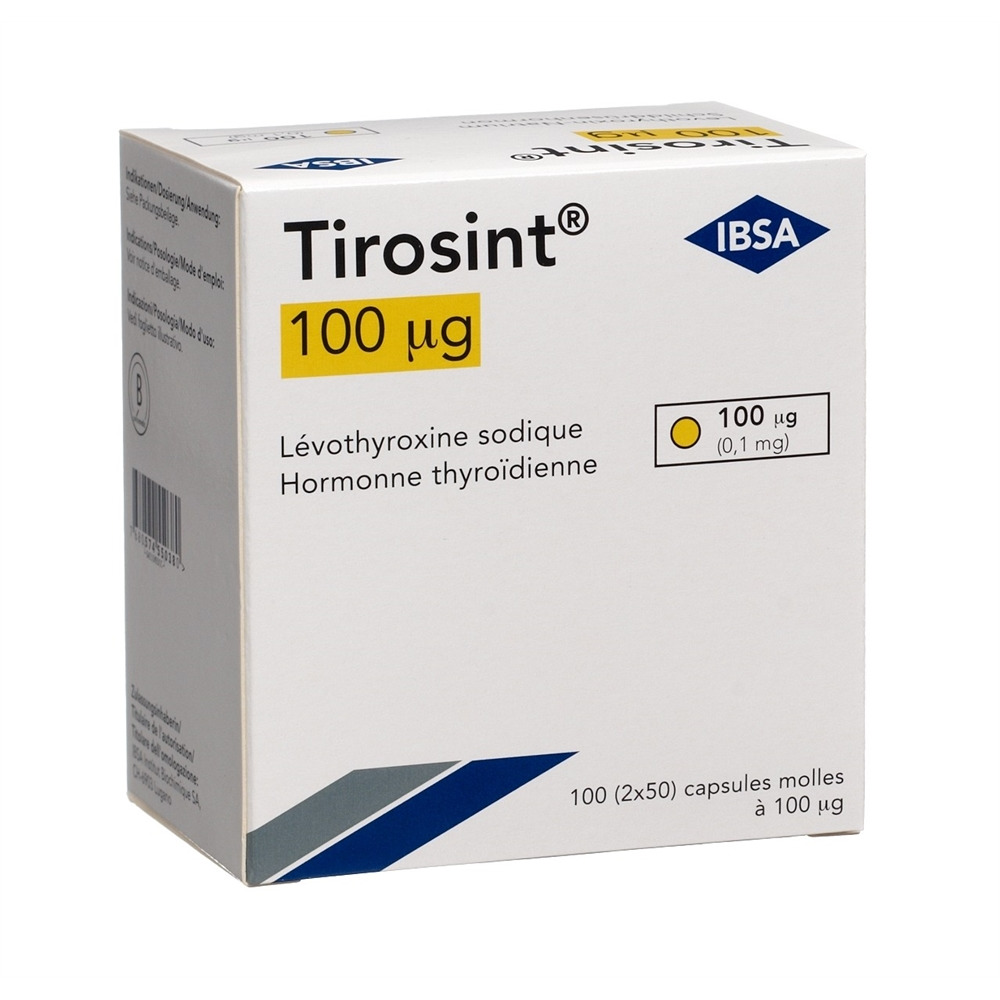 TIROSINT caps moll 100 mcg 100 pce