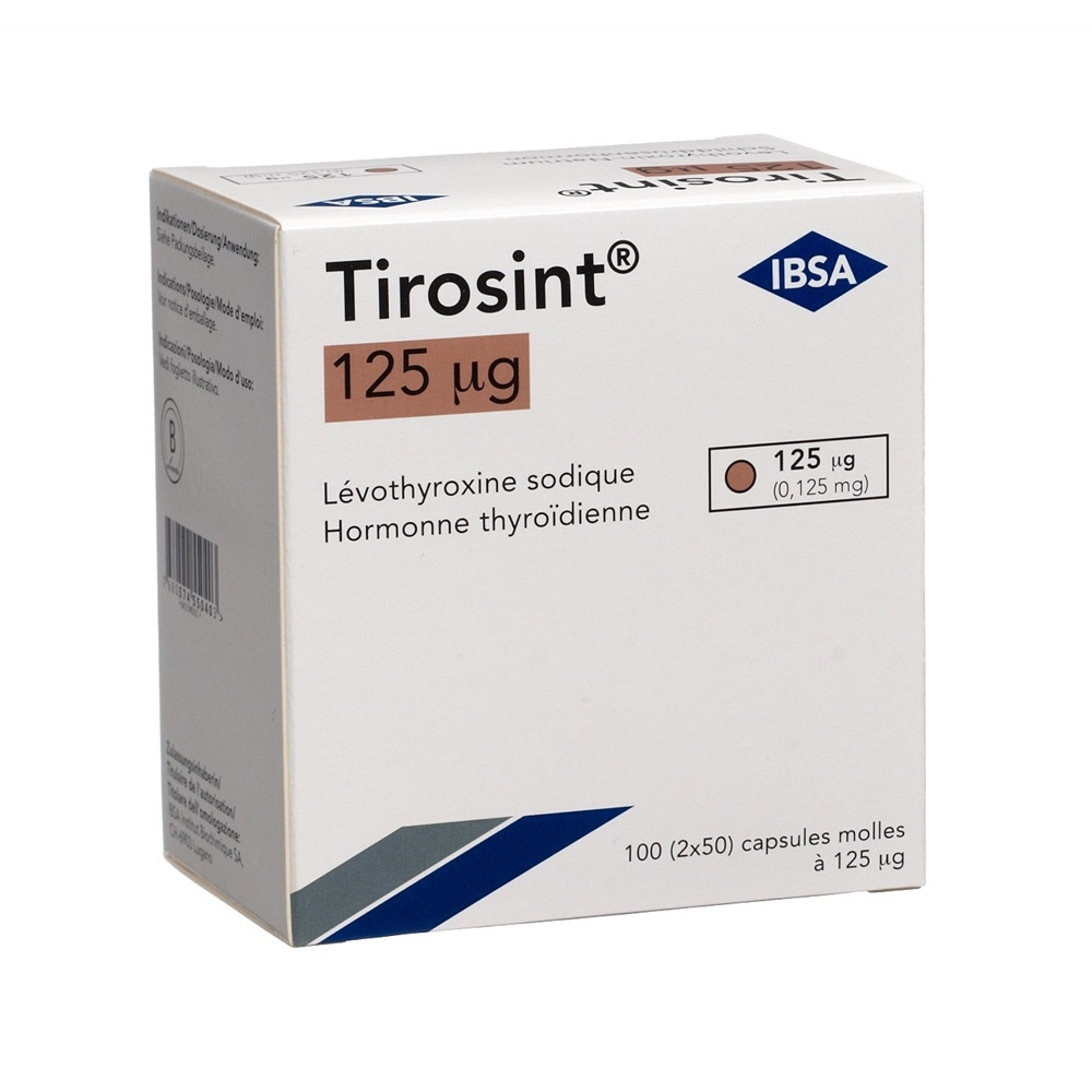 TIROSINT caps moll 125 mcg 100 pce