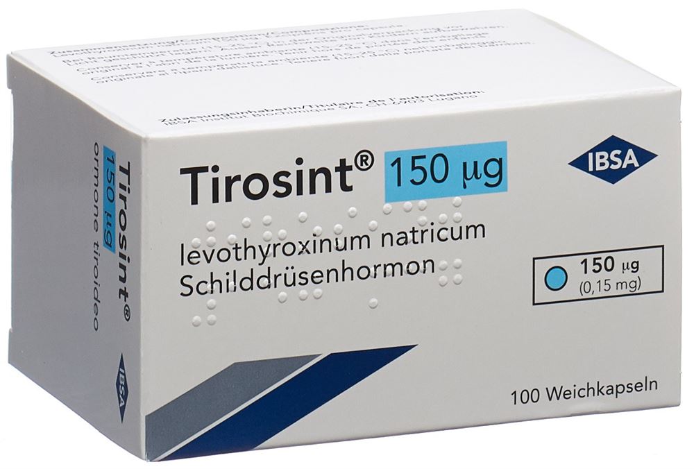 Tirosint 150 μg, capsula molle