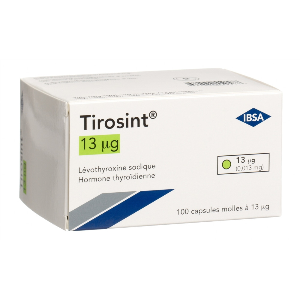 TIROSINT caps moll 13 mcg 100 pce