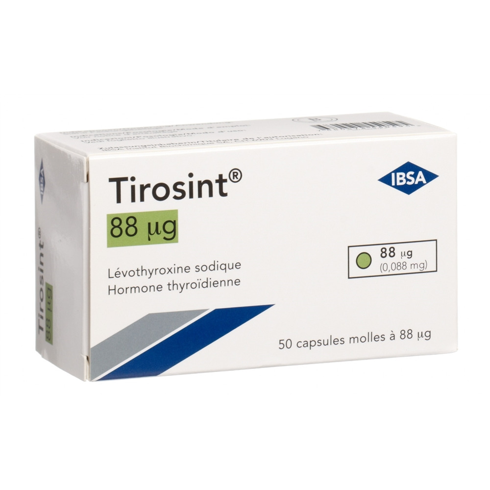 TIROSINT caps moll 88 mcg 50 pce