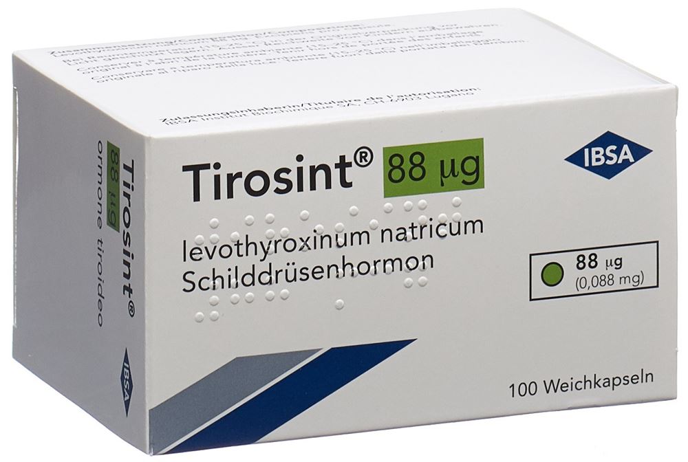 Tirosint 88 μg, capsula molle
