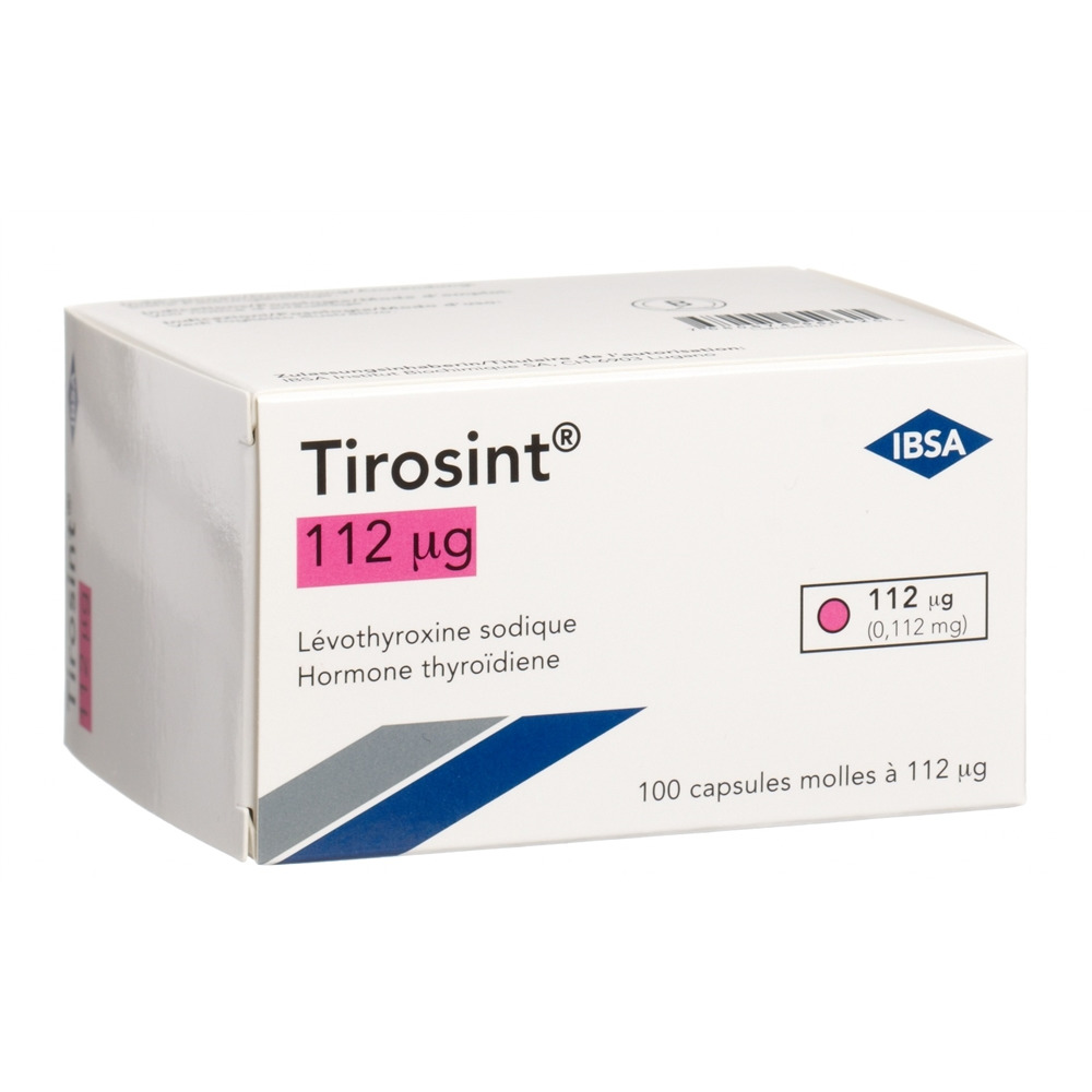 TIROSINT caps moll 112 mcg 100 pce