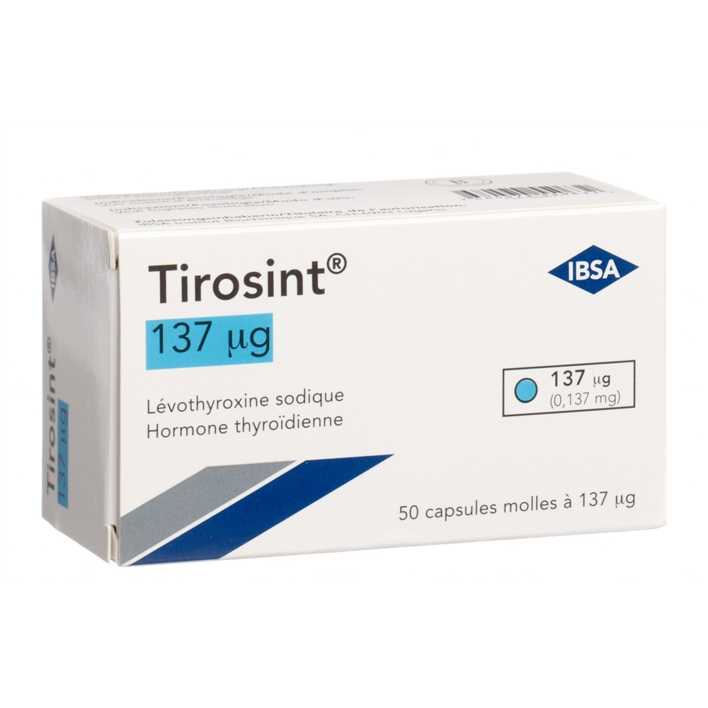 TIROSINT caps moll 137 mcg 50 pce