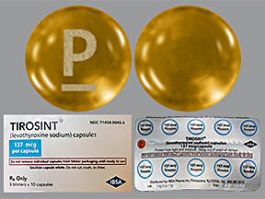 Tirosint 137 ug, capsula molle