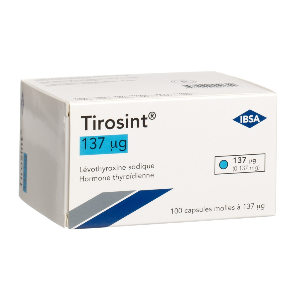 TIROSINT caps moll 137 mcg 100 pce