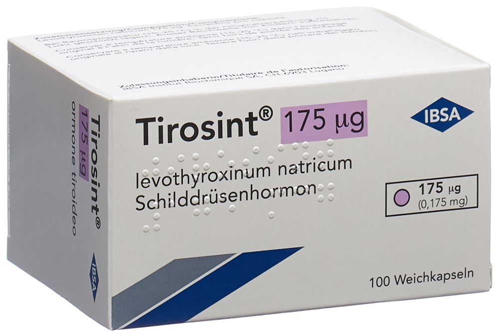 Tirosint 175 μg, capsula molle