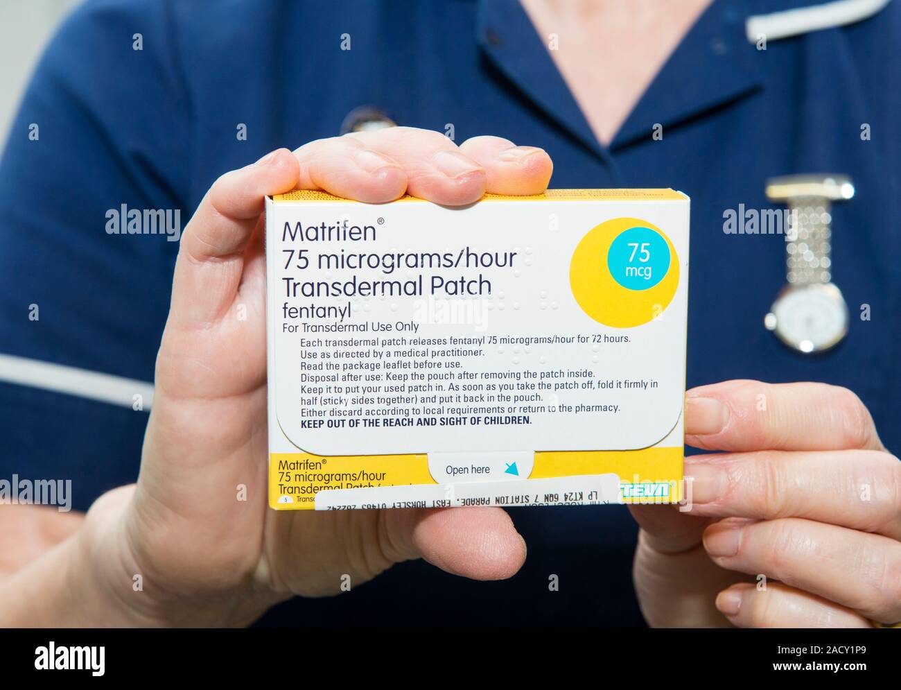 Matrifen 12 ug/h, Transdermales Pflaster