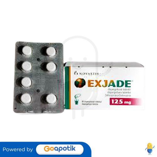 Exjade 125 mg, dispergierbare Tabletten