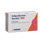 Cefpodoxim Sandoz 200, Filmtabletten