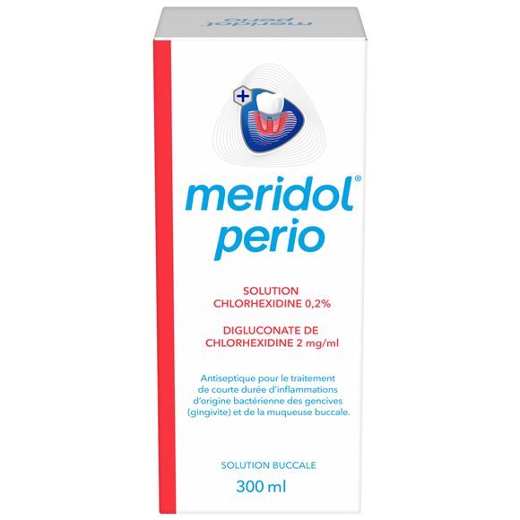 Meridol perio Chlorhexidin Lösung 0.2%, Lösung zur Anwendung in der Mundhöhle