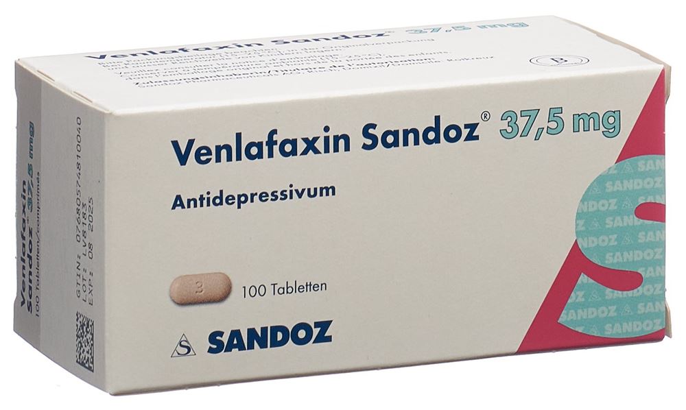 VENLAFAXINE Sandoz cpr 37.5 mg 100 pce