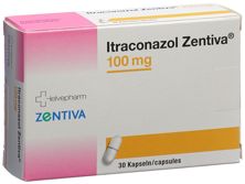 Itraconazol Zentiva, caps 100 mg , 30 pce