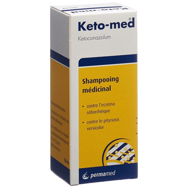 KETO-MED shampooing 20 mg/g fl 100 ml