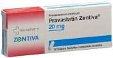 Pravastatin Zentiva 20, Tabletten