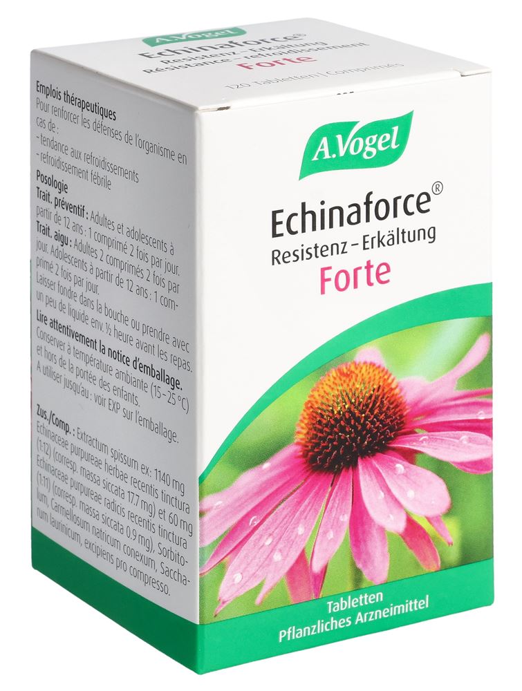 Echinaforce Résistance-refroidi forte, cpr 120 pce
