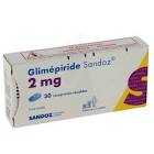 Glimépiride Sandoz, cpr 2 mg , 30 pce