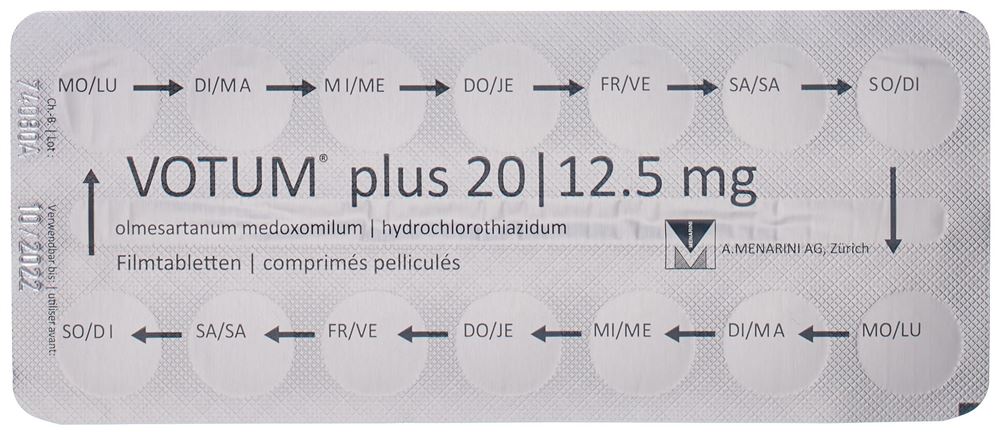 VOTUM Plus cpr pell 20/12.5 98 pce