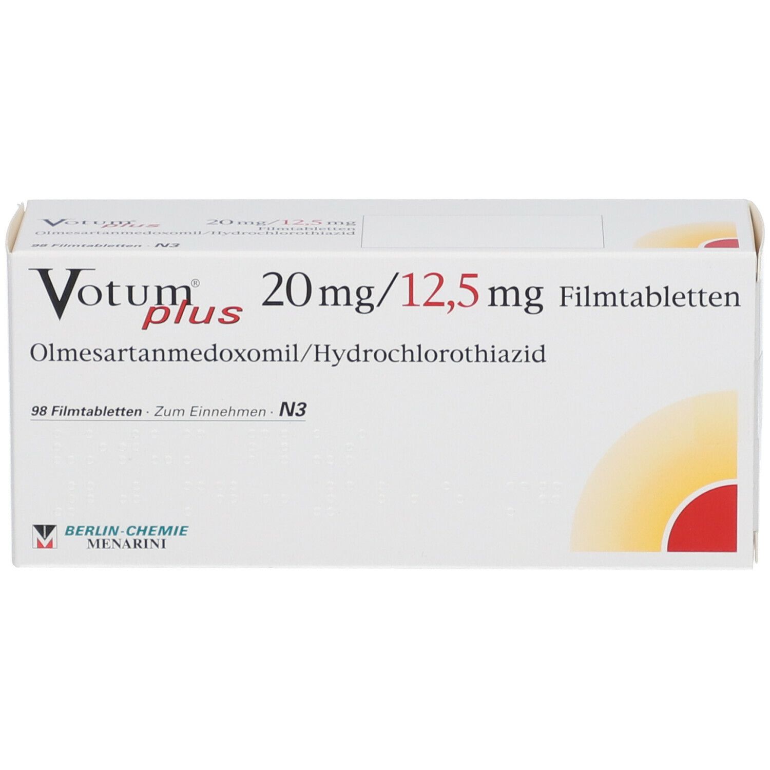 VOTUM Plus cpr pell 20/12.5 98 pce