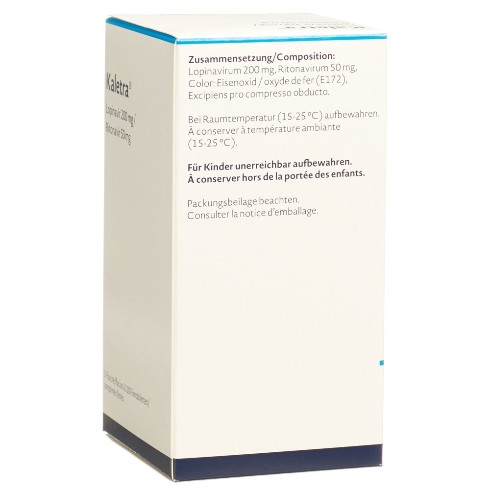KALETRA 200/50 cpr pellic 200 mg 120 pce