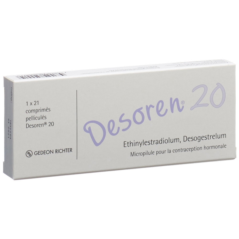 DESOREN 20 cpr pell 21 pce