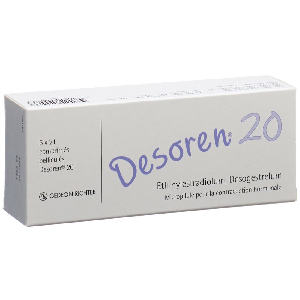 DESOREN 20 cpr pell 6 x 21 pce