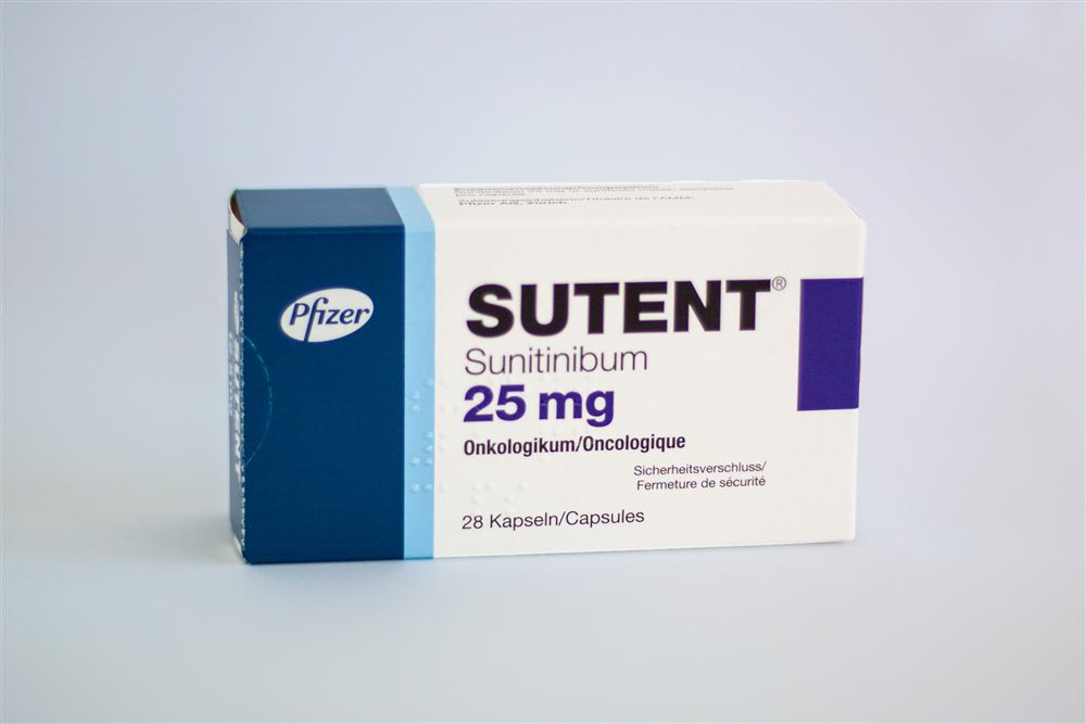 Sutent 25 mg, Hartkapseln