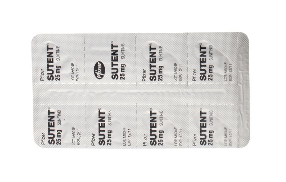Sutent 25 mg, Hartkapseln