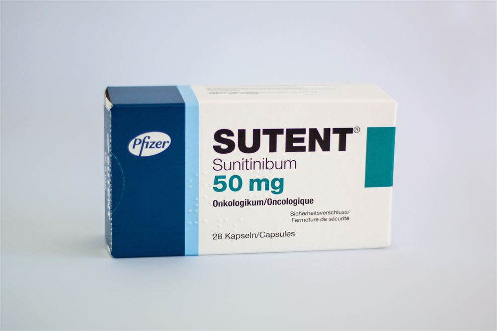 SUTENT caps 50 mg 28 pce